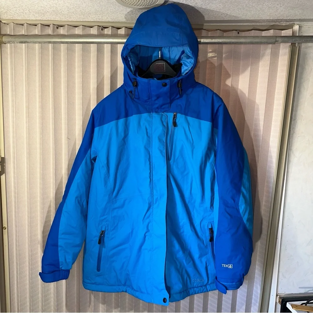 LL Bean XL Rugged Ridge Parka Coat Jacket womens extra large plus size